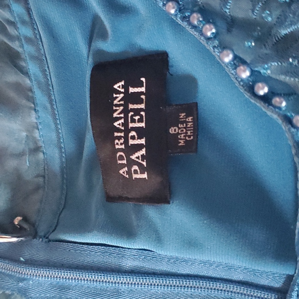 Blue Adrianna Papell Dress - Picture 5 of 5